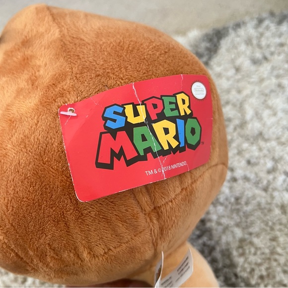 ❤️SUPER MARIO❤️ Angry Mushroom 13” Plush - Picture 4 of 4